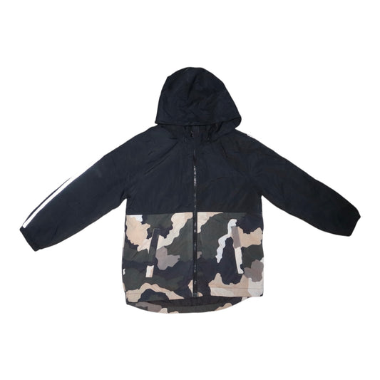 Tunn Fodrad Vindjacka från LINDEX - Storlek 128 - Svart & Grön