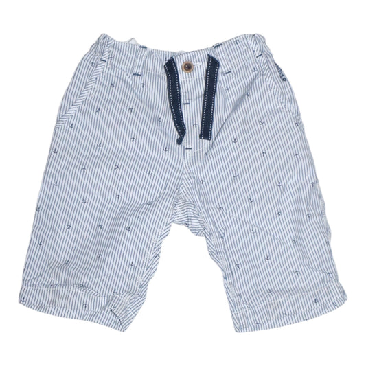 Shorts från newbie - Storlek 98 - Vit & Blå