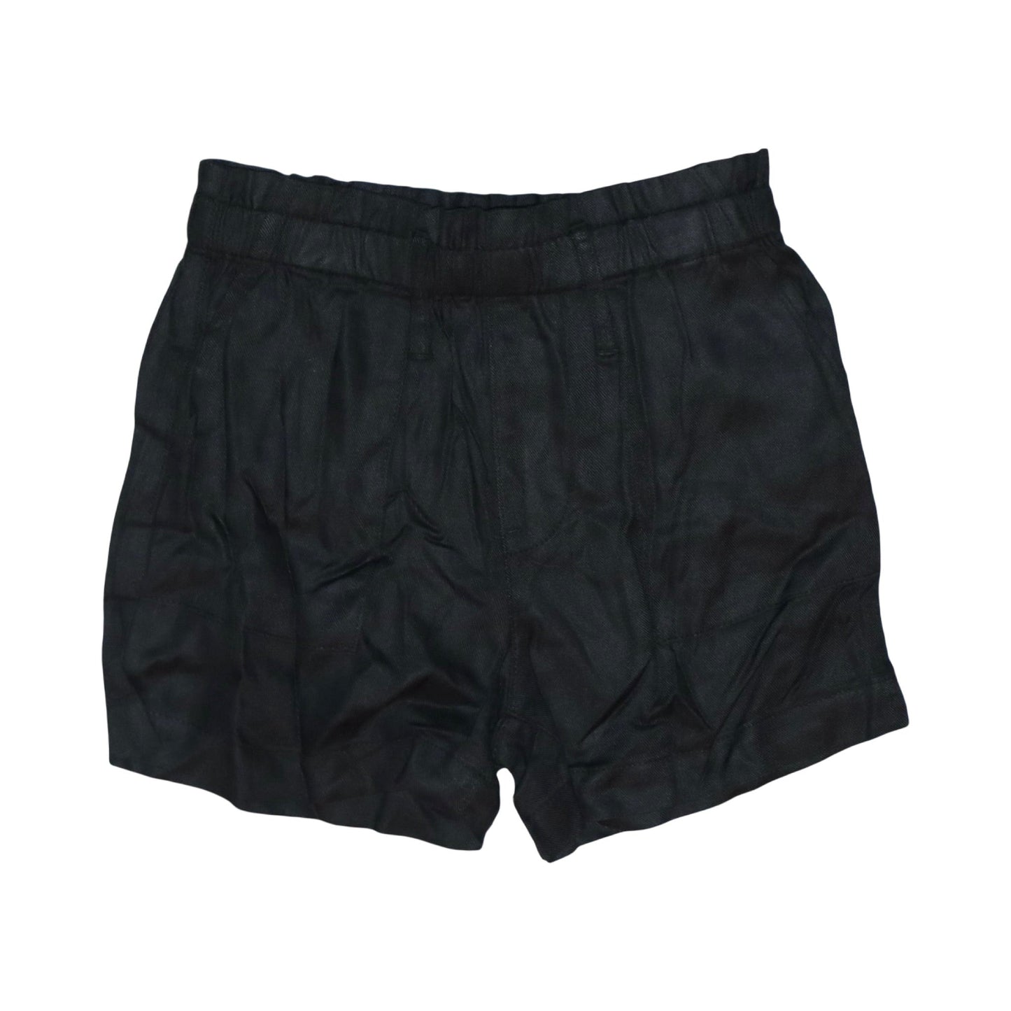 Kortärmad Blus & Shorts Matchende Set från ZARA & H&M - Storlek 92 - Ljusblå & Svart