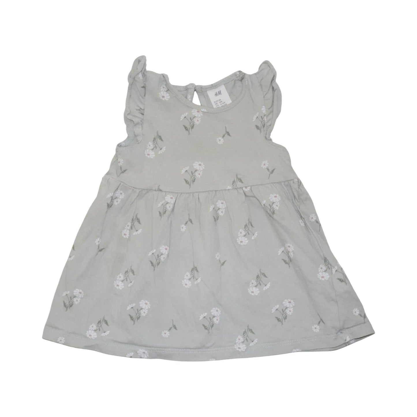 Kortärmad Klänning (3 Pack) från H&M - Storlek 68 - Mörkblå & Gul (Multi)