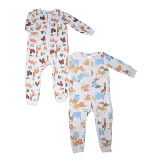 Pyjamas (2 Pack) från H&M - Storlek 104 - Vit (Multi)