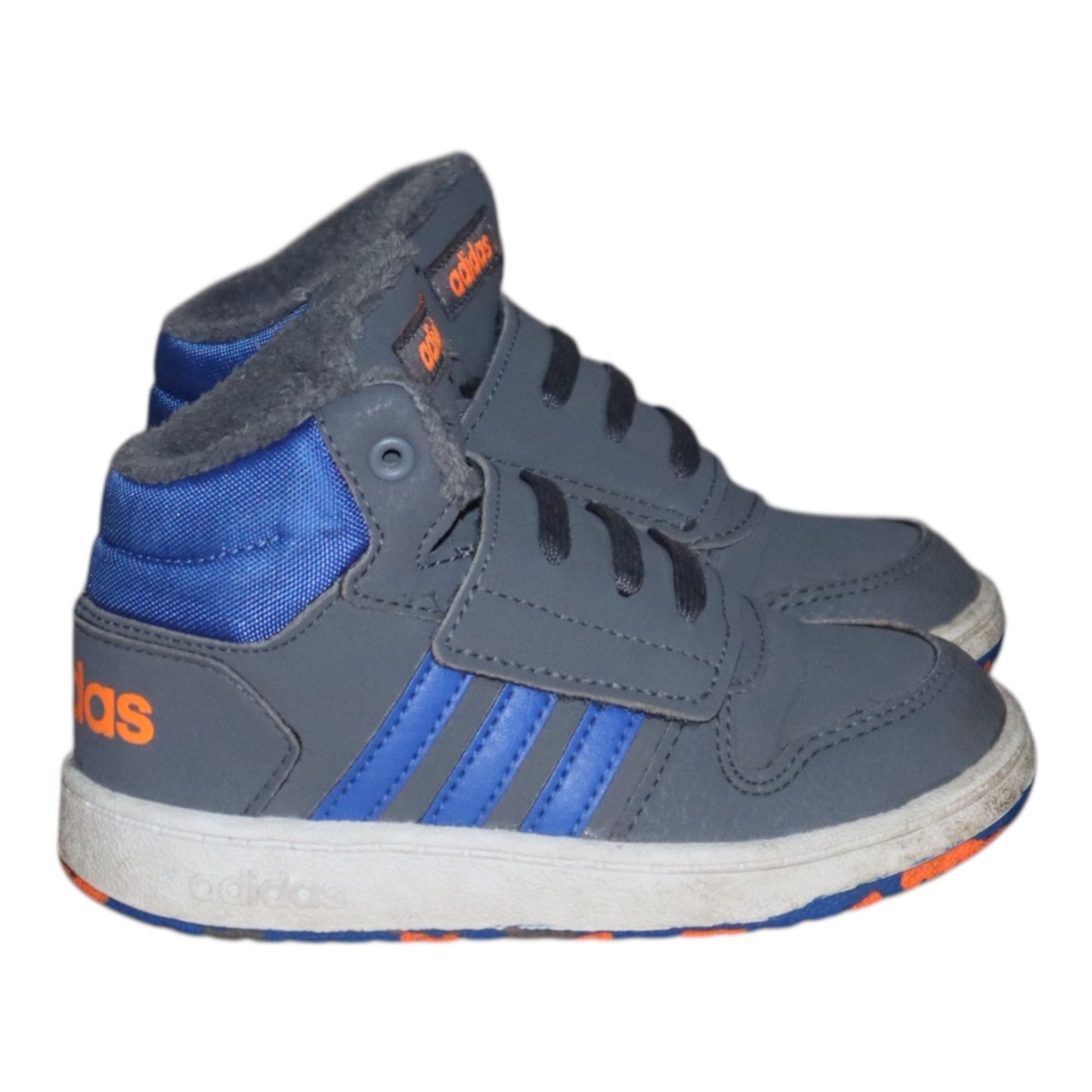 Fodrade Sneakers från adidas - Storlek 25.5 (Innermått 15cm) - Grå (Multi)