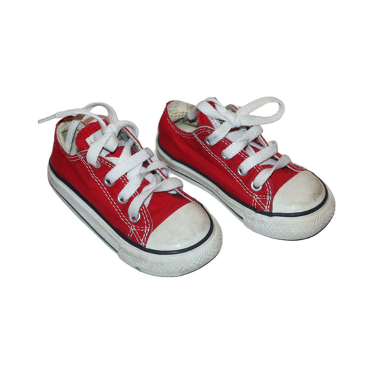 Sneakers från CONVERSE - Storlek 22 (Innermått 13cm) - Röd