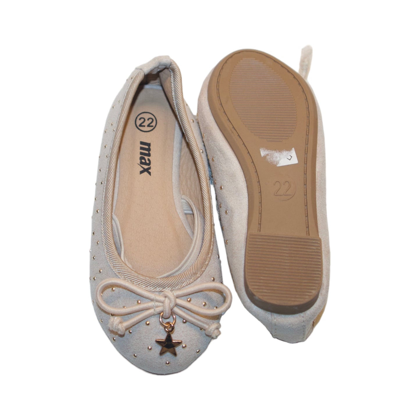 Ballerinaskor från max - Storlek 22 (12.5cm) - Beige