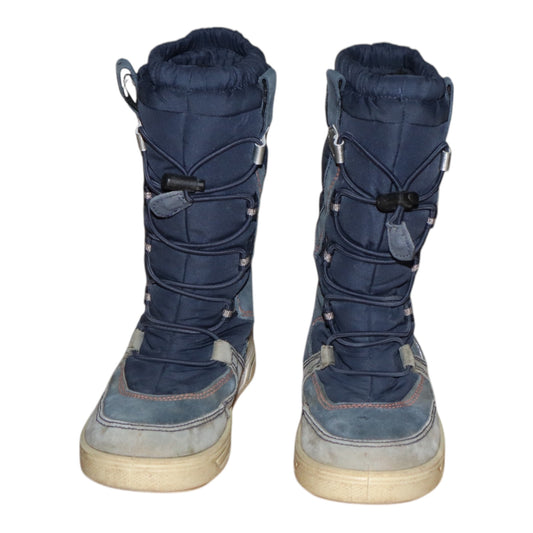 Vinterstövlar från ecco - Storlek 30 (Innermått 18 cm) - Mörkblå