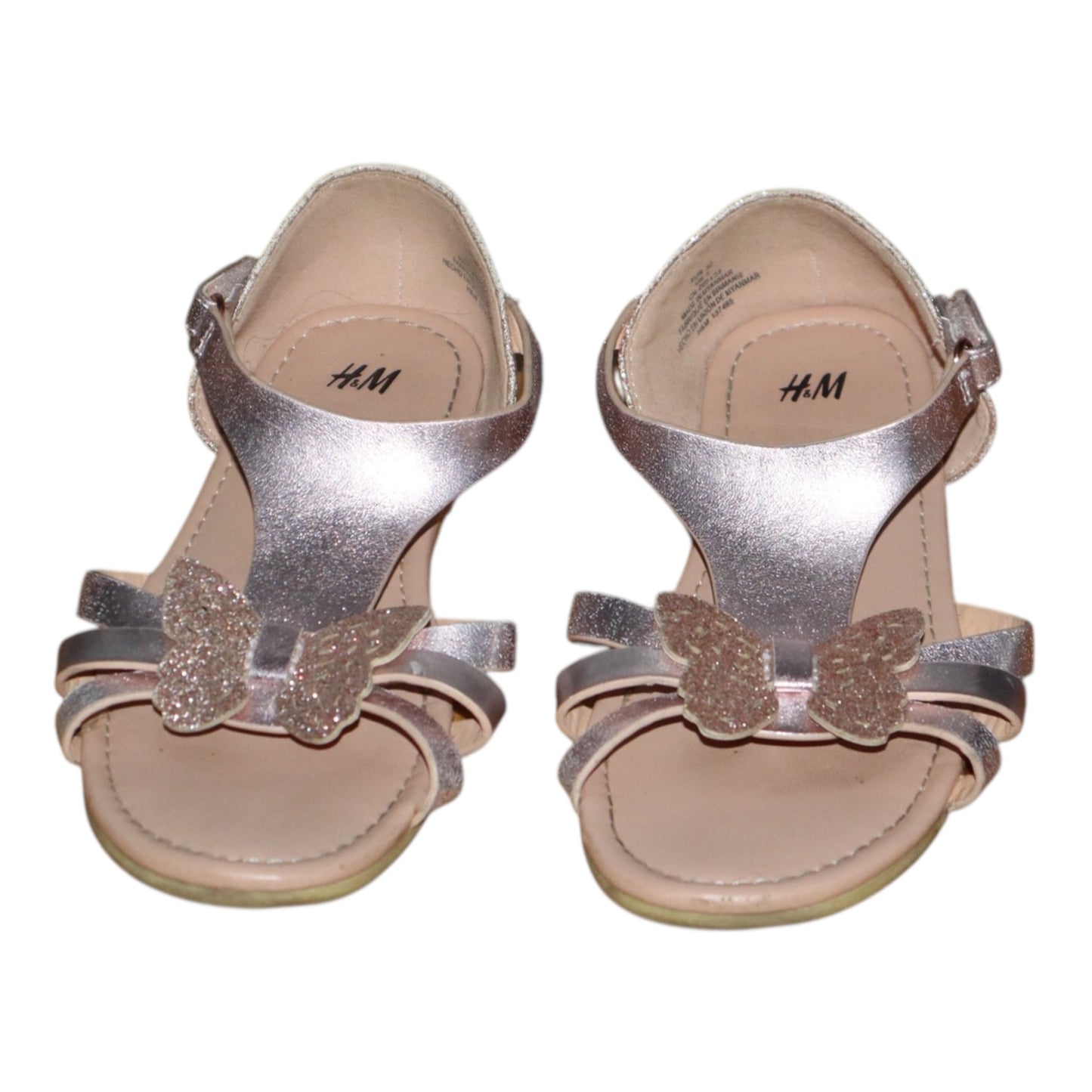 Sandaler från H&M - Storlek 32 (Innermått 20cm) - Guld