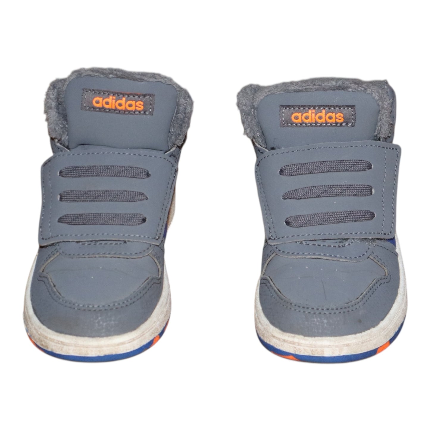 Fodrade Sneakers från adidas - Storlek 25.5 (Innermått 15cm) - Grå (Multi)