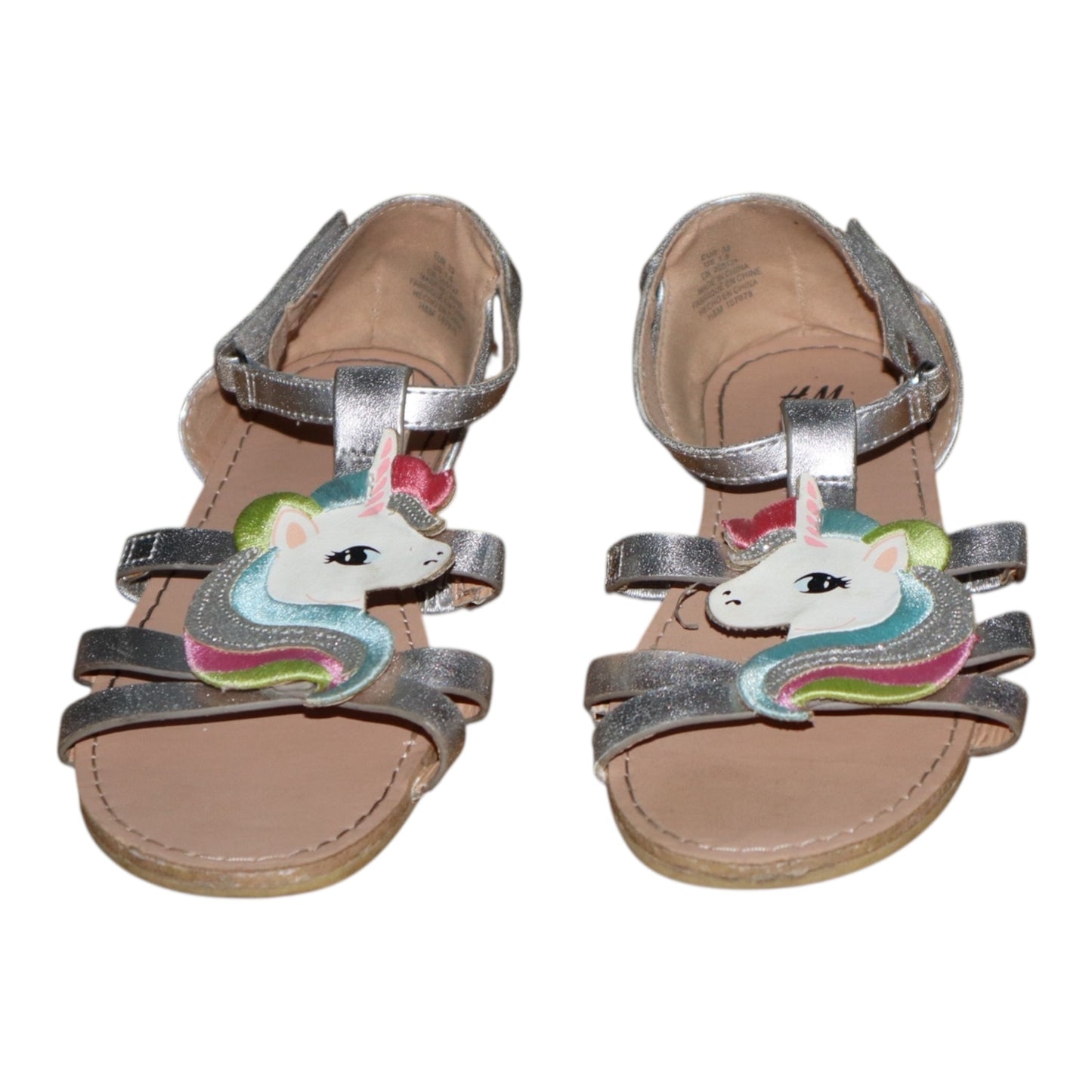 Sandaler Från H&M - Storlek 33 (Innermått 20.5cm) - Silver