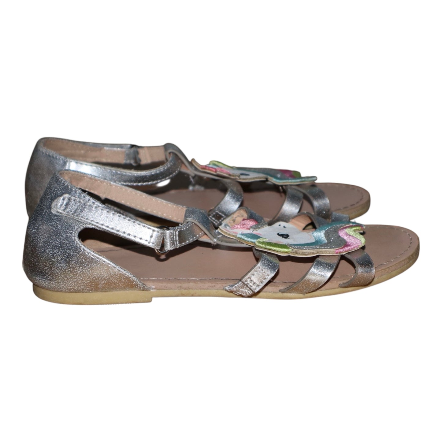 Sandaler Från H&M - Storlek 33 (Innermått 20.5cm) - Silver