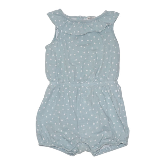 Kortärmad Byxdress/ Jumpsuit från KappAhL - Storlek 80 - Grön