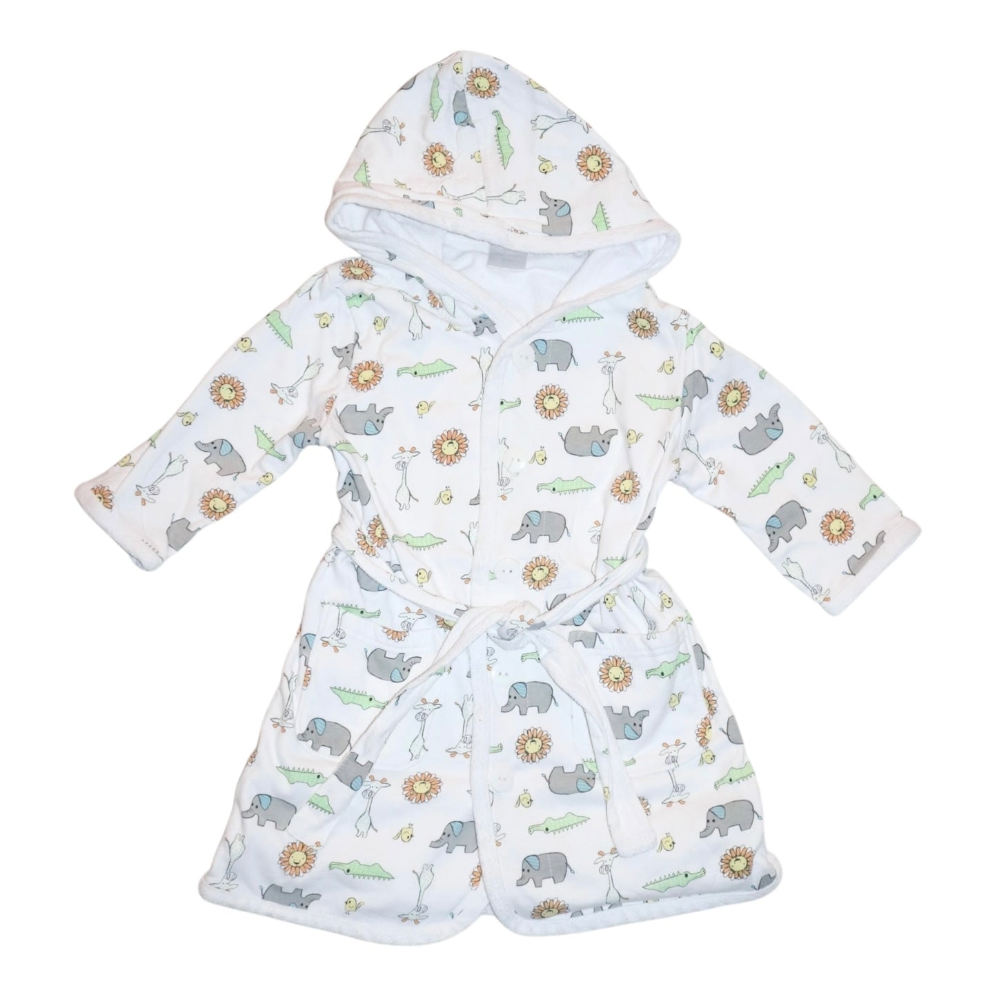 Morgonrock från KappAhI - Storlek 86/92 - Vit (Multi)