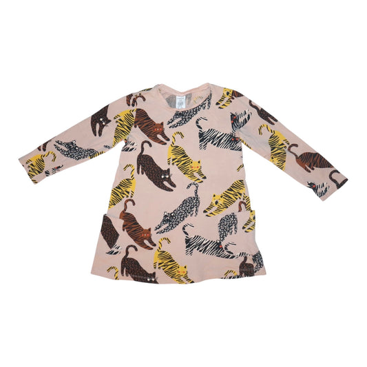 Klänning från LINDEX - Storlek 116 - Ljusrosa & Gul (Multi)