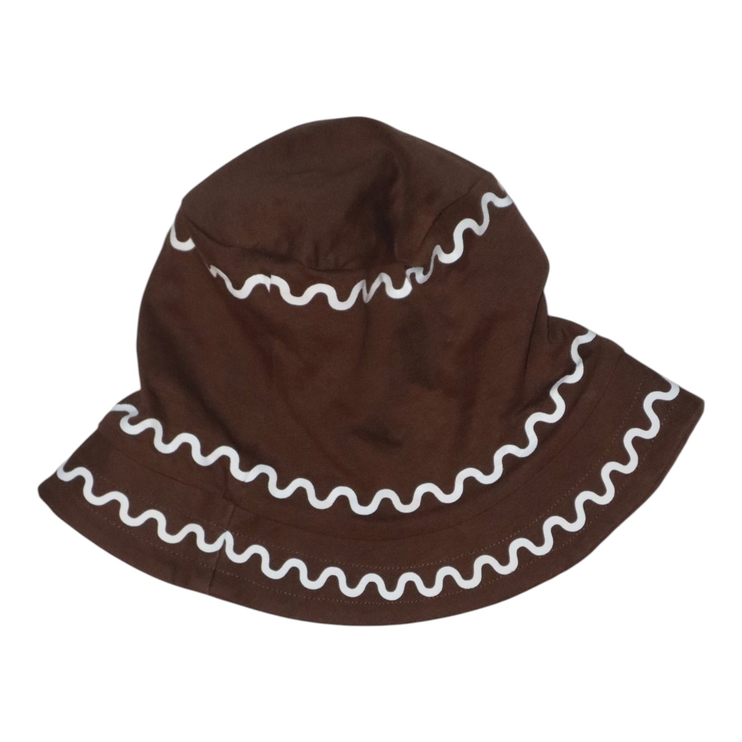 Pepparkaks Mössa från KappAhI - Storlek 110/116 - Brun & Vit