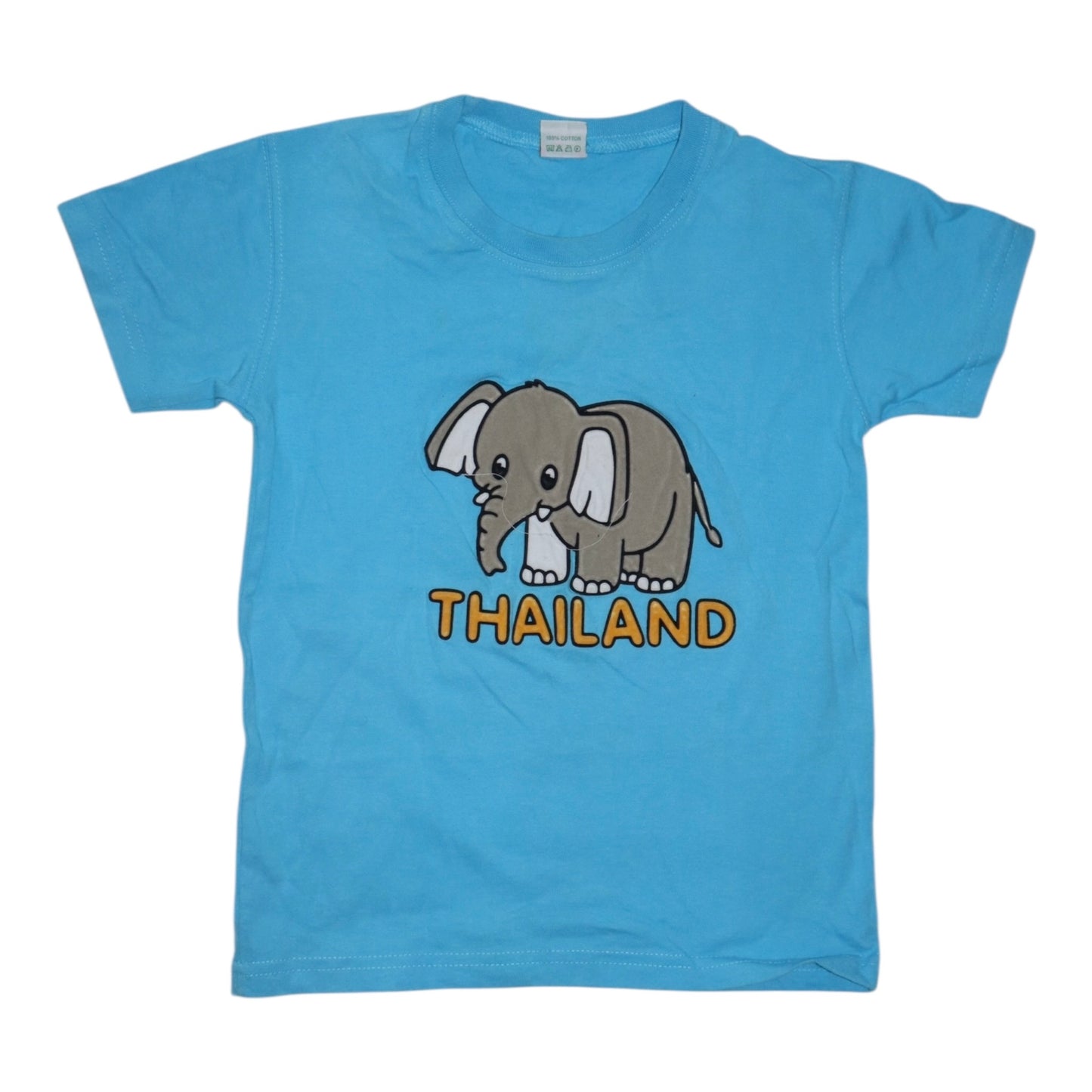 Kortärmad T-shirt från FD ORIGINAL - Storlek 128 - Blå