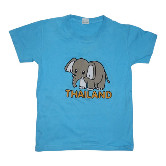 Kortärmad T-shirt från FD ORIGINAL - Storlek 128 - Blå