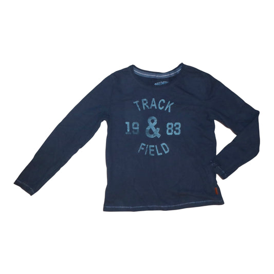 Långärmad T-shirt från pepperts - Storlek 134/140 - Mörkblå