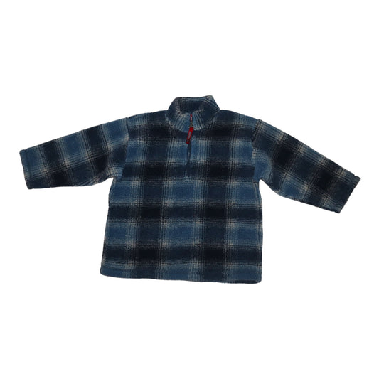 Teddy Jacka från LINDEX - Storlek 116 - Blå & Svart