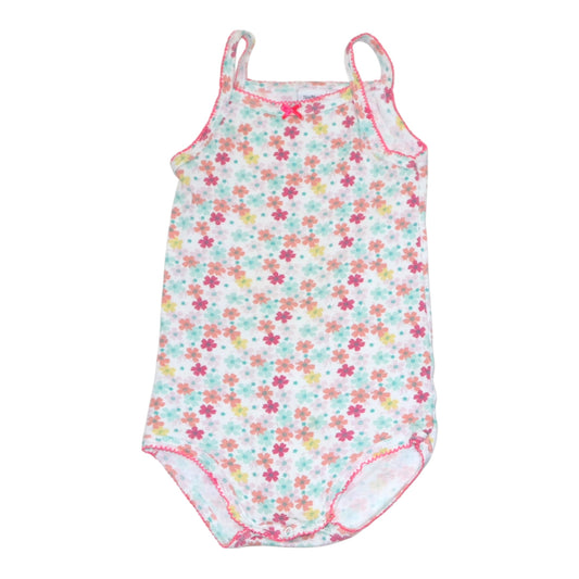 Linne Body från PETIT BATEAU - Storlek 86 - Vit (Multi)