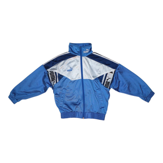 College Jacka från PUMA - Storlek 130 - Blå & Vit (Multi)