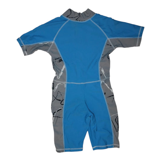 UV Baddräkt från LiNDBERG - Storlek 116 - Blå & Grå