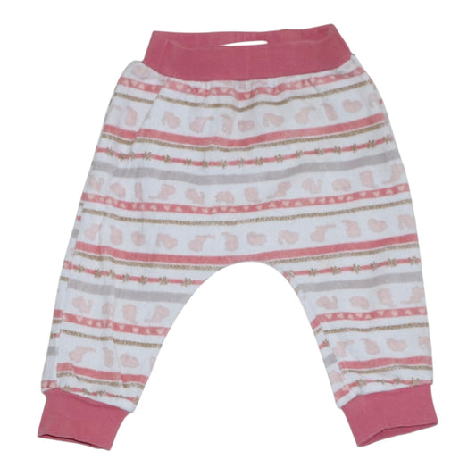 Byxor i fleece från Civil Baby - Storlek 80 - Rosa