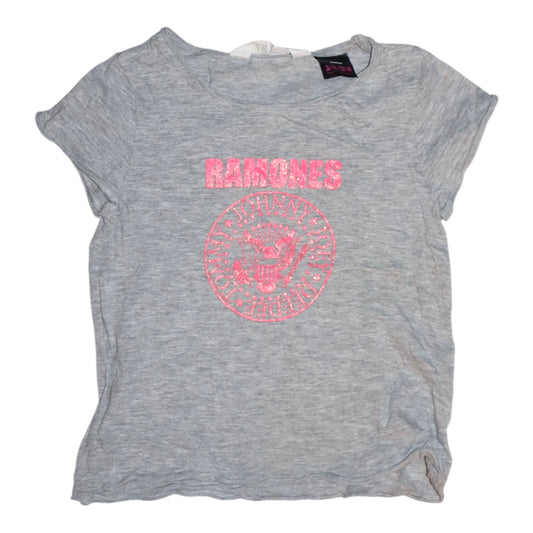 Kortärmad T-shirt från H&M - Storlek 110/116 - Grå