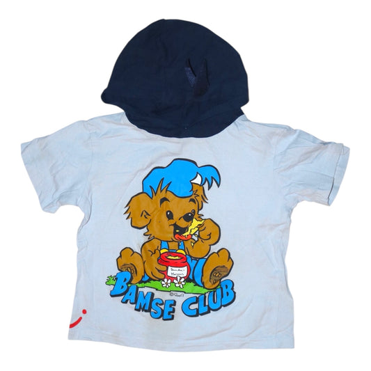 Kortärmad T-shirt från BAMSE - Storlek 104/110 - Blå (Multi)