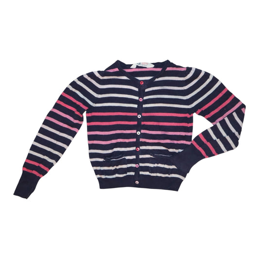 Kofta från H&M - Storlek 110/116 - Svart & Rosa (Multi)