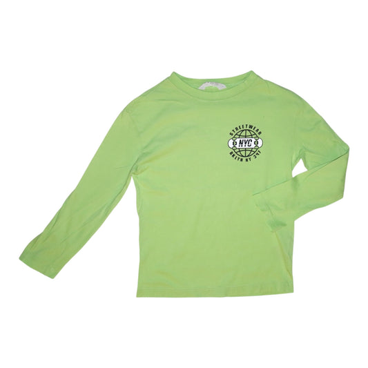 Långärmad T-shirt från H&M - Storlek 134/140 - Grön