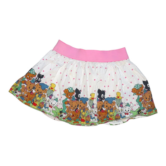 BAMSE Kjol från LINDEX - Storlek 110 - Vit & Rosa (Multi)