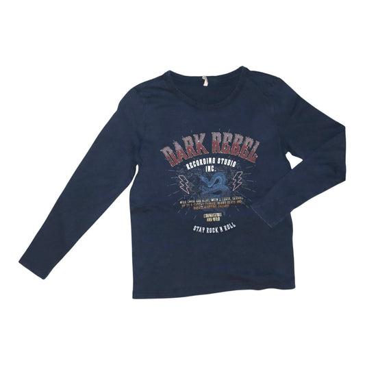 Långärmad T-shirt från KIDS ONLY - Storlek 134/140 - Mörkblå