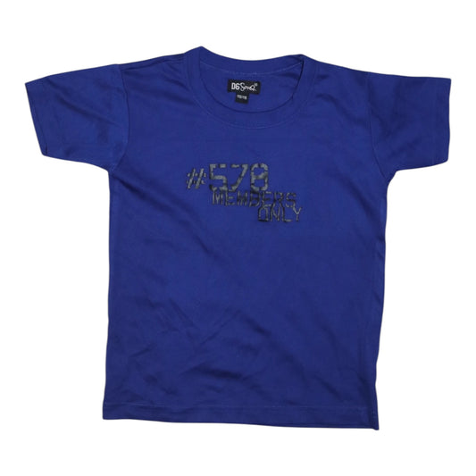 Tränings T-shirt från D6 - Storlek 110/116 - Blå