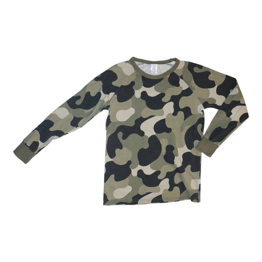 Långärmad T-shirt från LINDEX - Storlek 134/140 - Grön & Svart