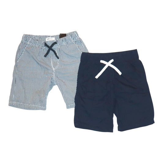 Shorts (2 Pack) från H&M - Storlek 134 - Vit & Mörkblå