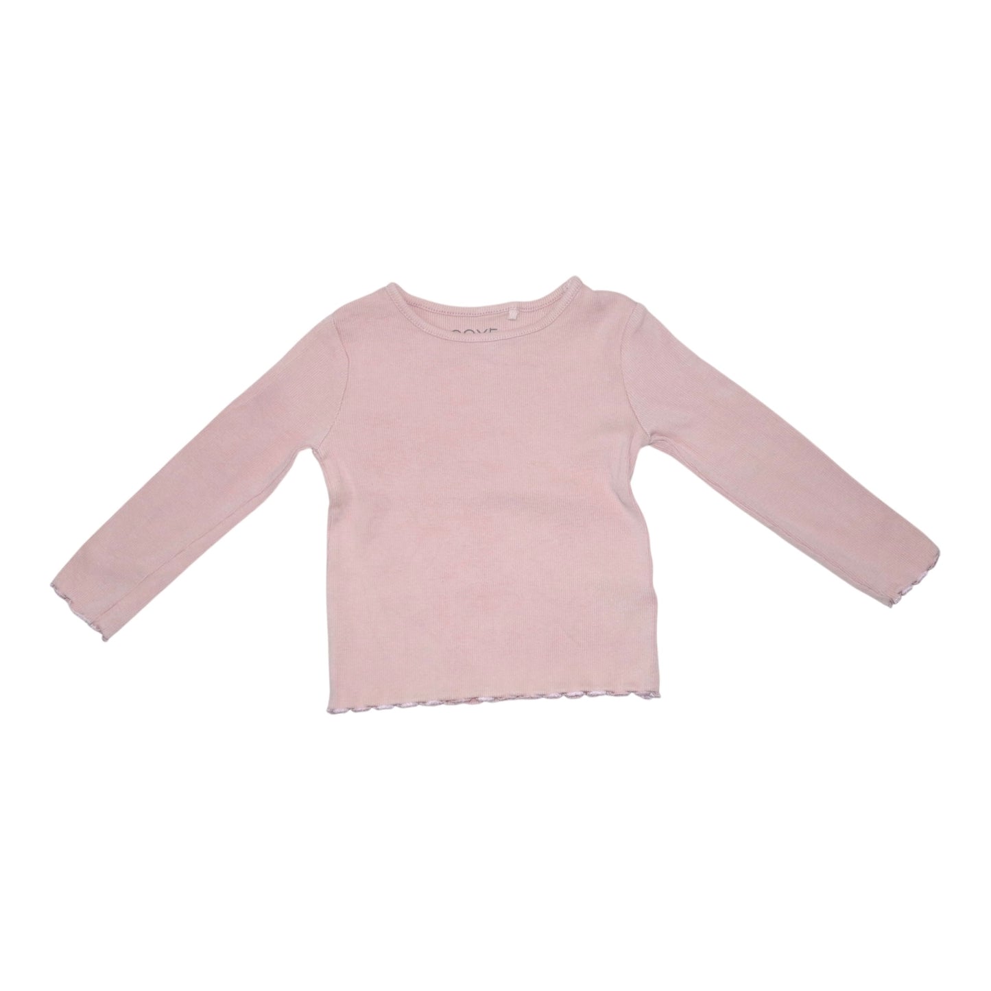 Långärmad T-shirt (2 Pack) från next & BABY - Storlek 80 - Rosa & Vit