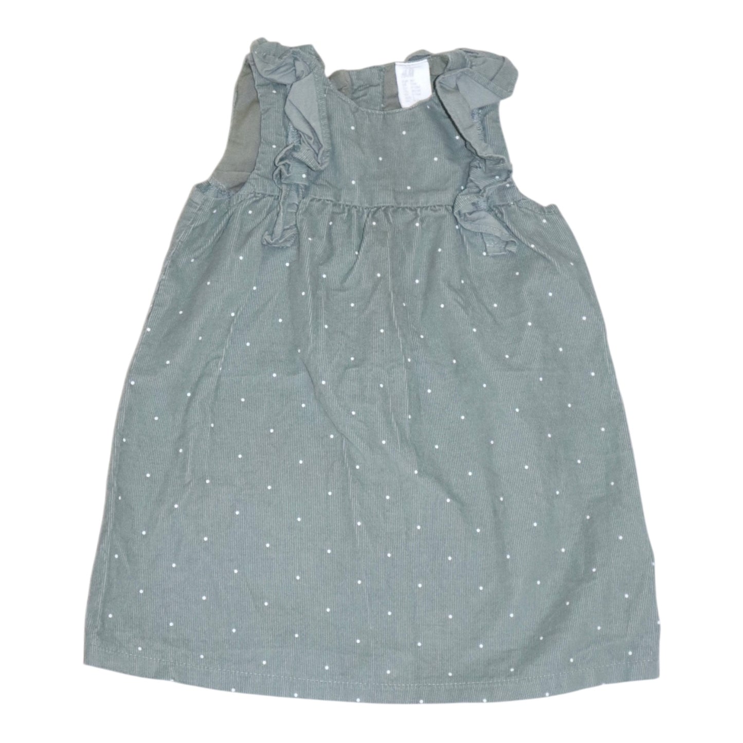 Linne Klänning från H&M - Storlek 80 - Grön