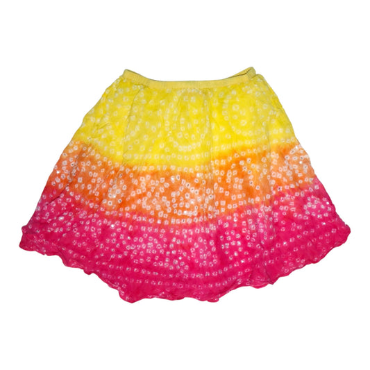 Kjol från JNDJSKA explorer - Storlek 122/128 - Gul & Rosa