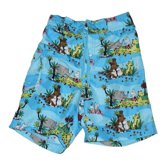 Bad Shorts från MOOMIN - Storlek 110/116 - Blå & Gul (Multi)