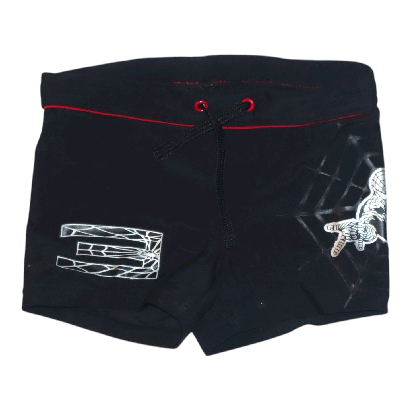 SPIDER-MAN Bad Shorts från H&M - Storlek 86/92 - Svart