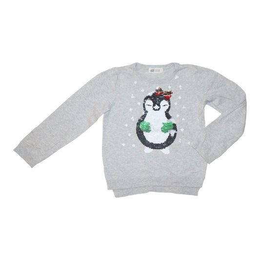 Tröja från H&M - Storlek 110/116 - Ljusgrå