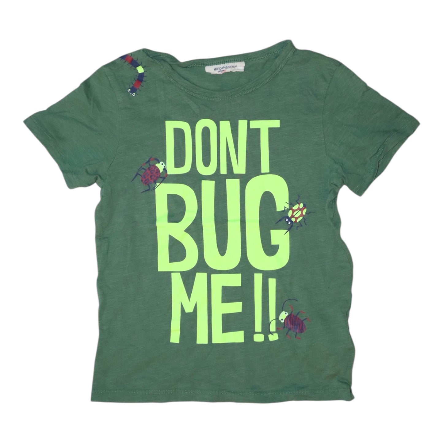 Kortärmad T-shirt (2 Pack) från H&M - Storlek 110/116 - Grön (Multi)