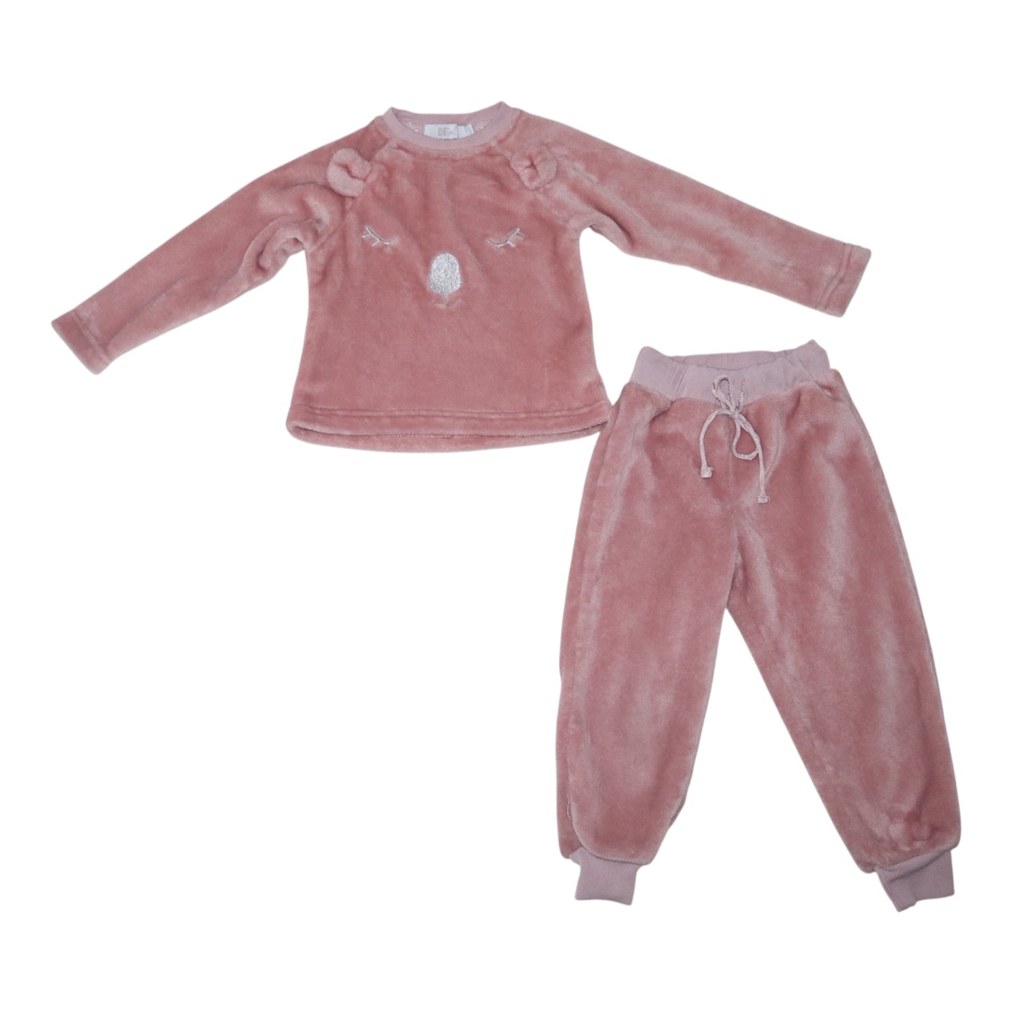 Tröja & Byxor Matchande Set - Storlek 98/104 - Rosa