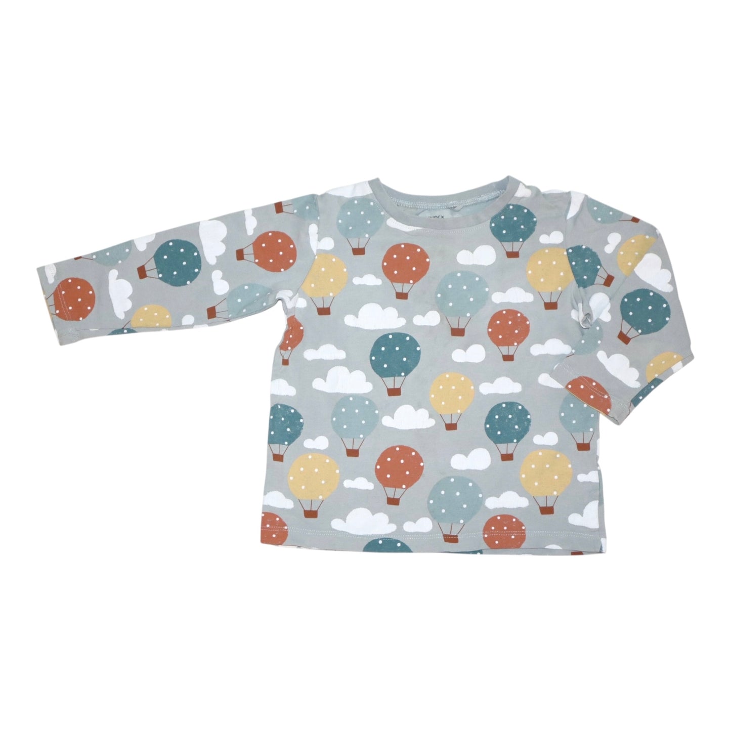 Långärmad T-shirt från LINDEX - Storlek 92 - Ljusgrön