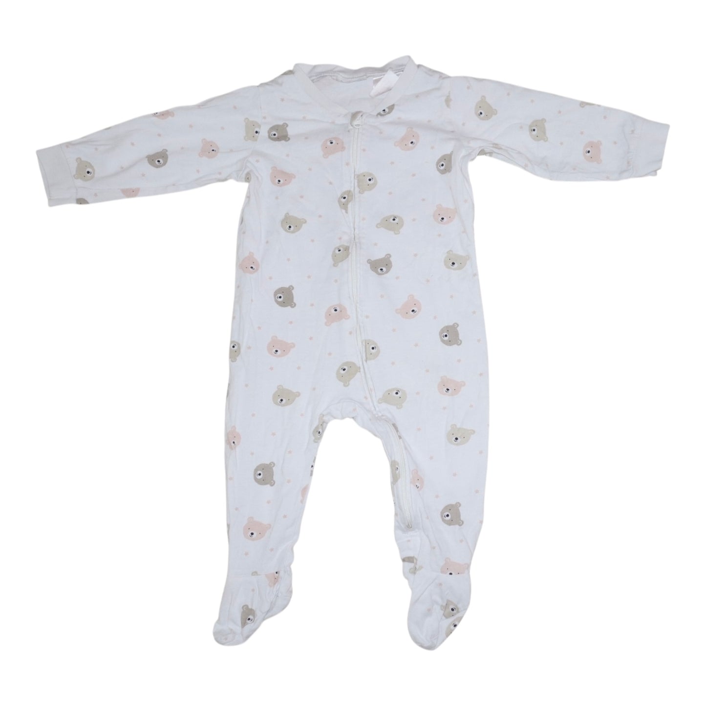 Pyjamas (3 Pack) från H&M - Storlek 68 - Vit & Rosa