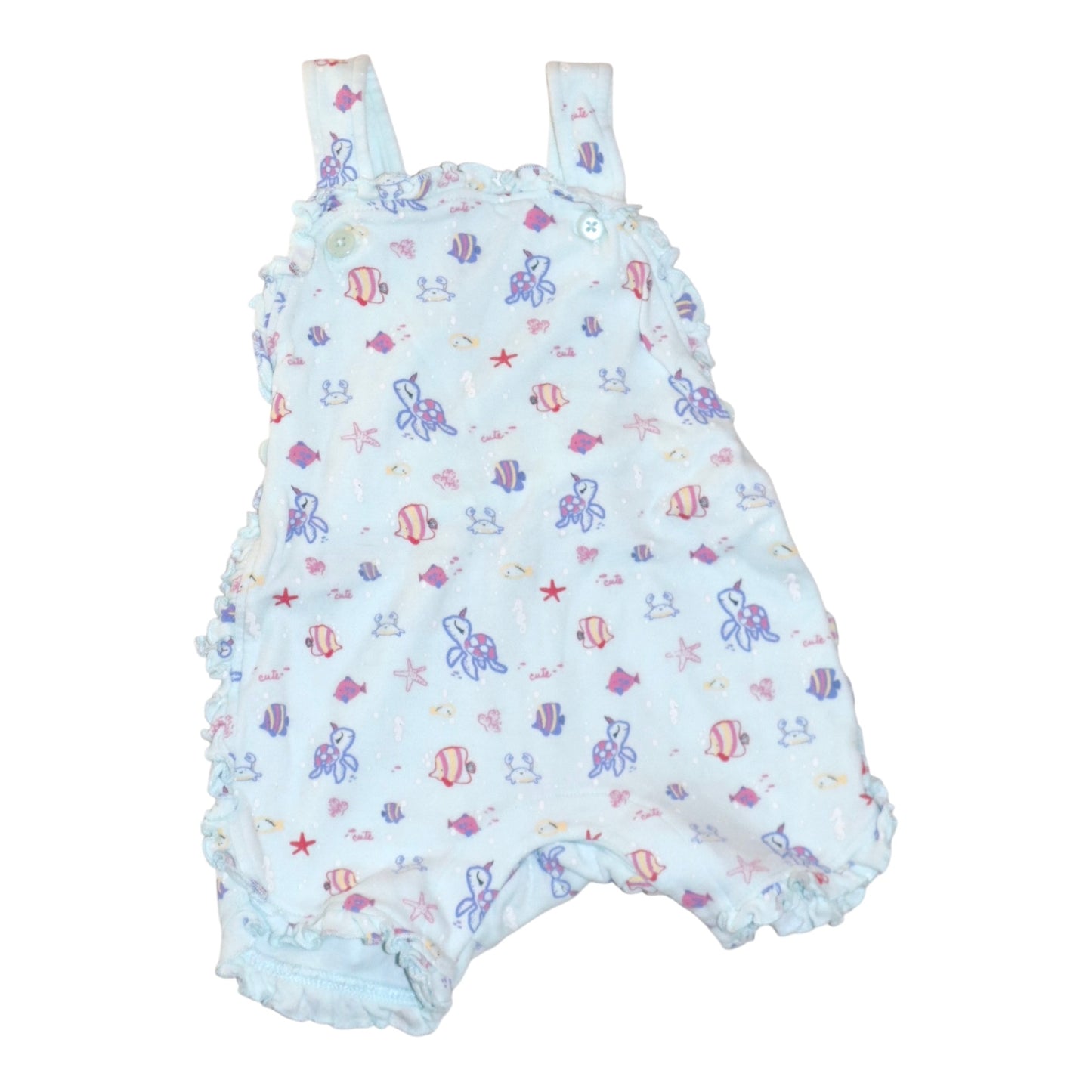 Byxdress/ Jumpsuit från MINI CUDDLES - Storlek 74 - Ljusgrön