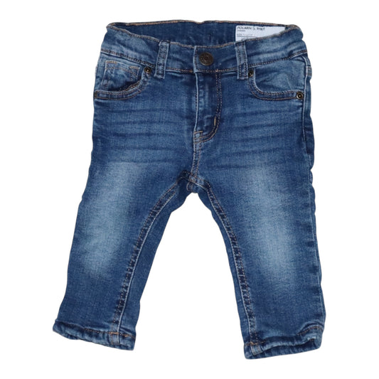 Fodrade Byxor från POLARN O. PYRET - Storlek 74 - Blå