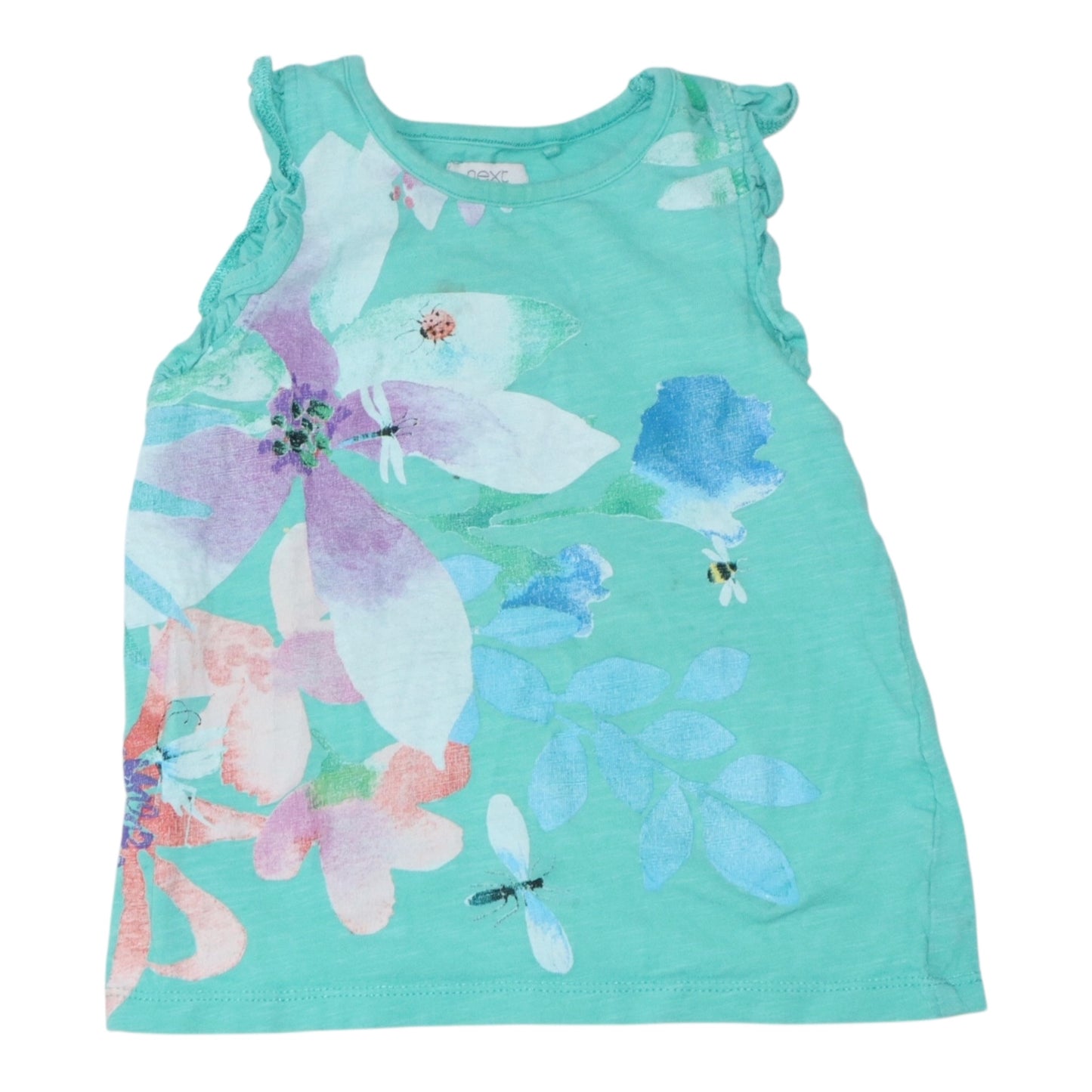 Linne & Shorts Matchande Set från next - Storlek 98 - Grön (Multi)