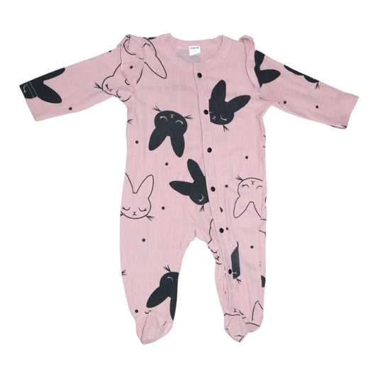 Byxdress/ Jumpsuit från SHEIN - Storlek 68 - Rosa & Svart