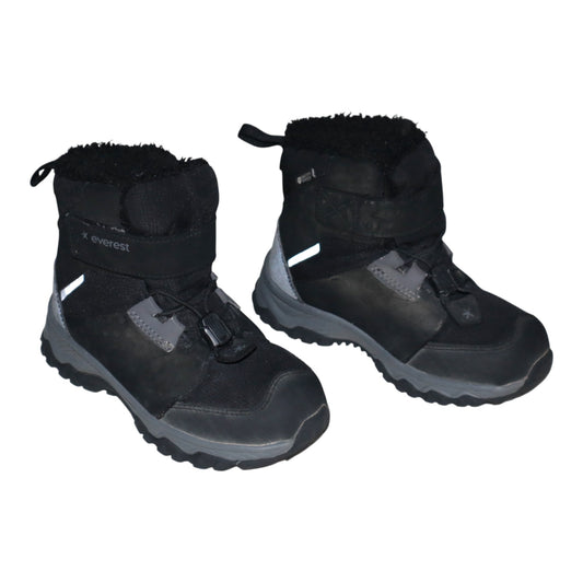 Vinterkängor från everest - Storlek 27 (Innermått 17.5cm) - Svart & Grå
