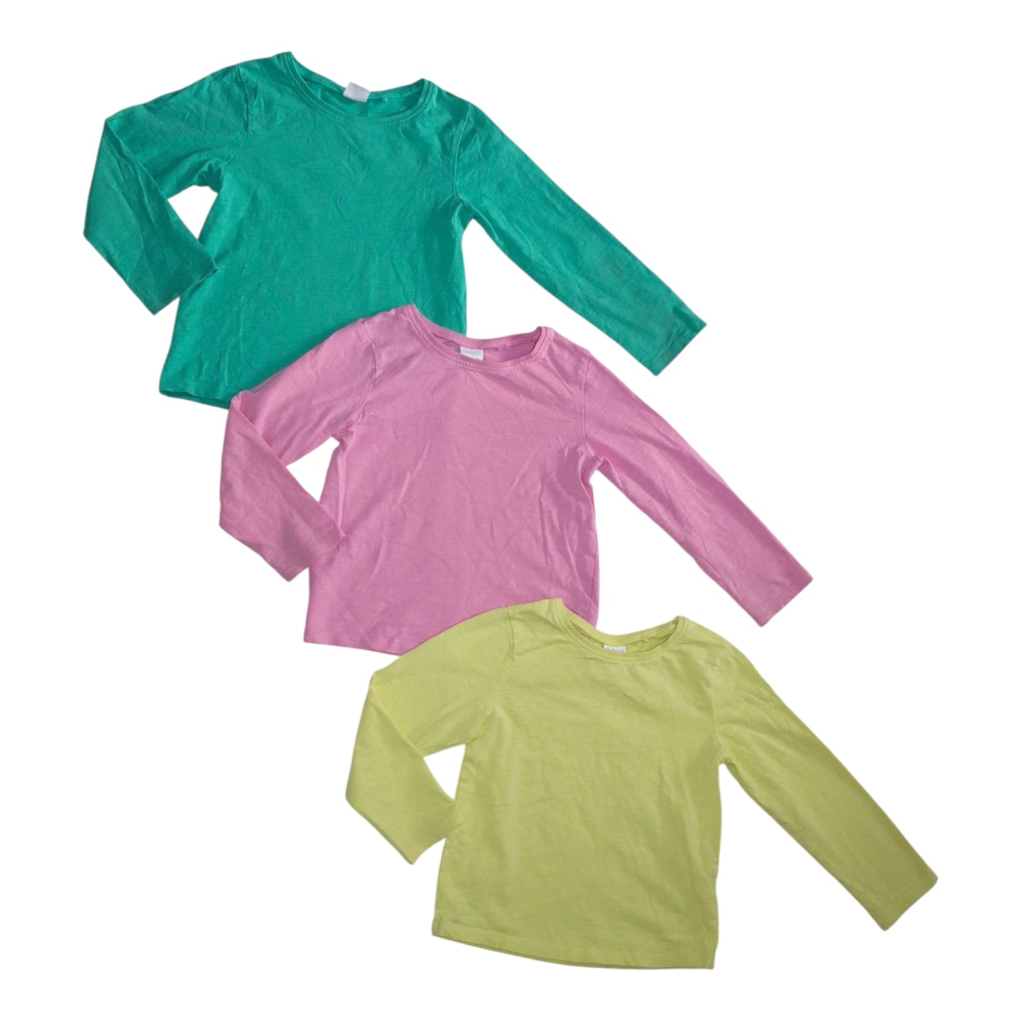 Långärmad T-shirt (3 Pack) från next - Storlek 98 - Multi